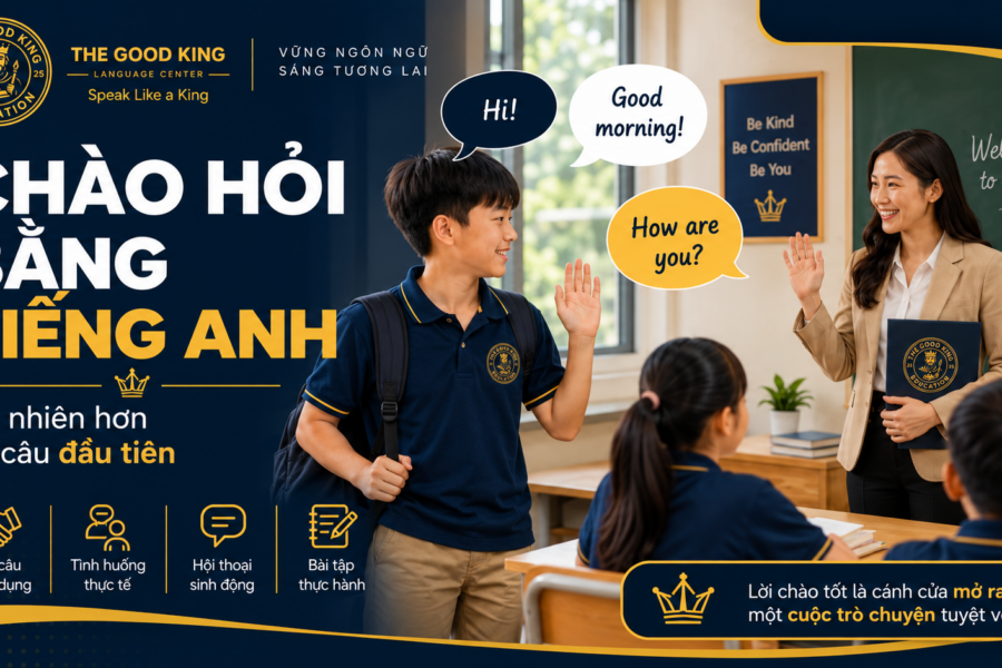 Cách chào hỏi bằng tiếng Anh tự nhiên: Mẫu câu, hội thoại và bài tập thực hành