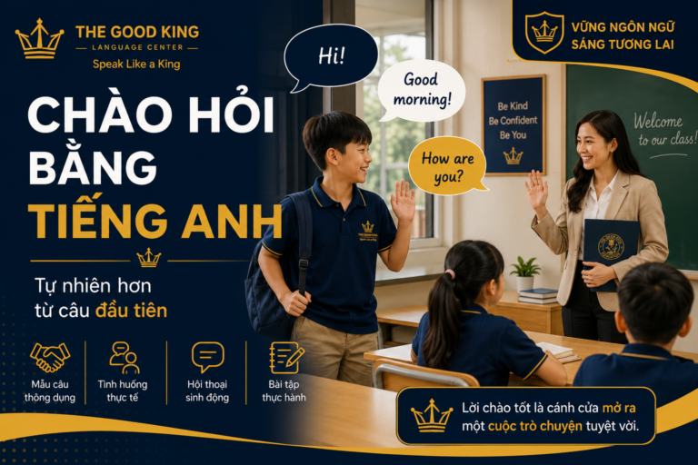 Cách chào hỏi bằng tiếng Anh tự nhiên: Mẫu câu, hội thoại và bài tập thực hành