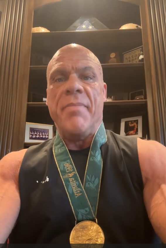 Kurt Angle và The Good King Hall of Fame