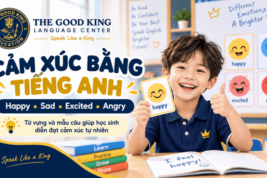 Cách nói về cảm xúc bằng tiếng Anh: Vui, buồn, lo lắng và cách trả lời tự nhiên