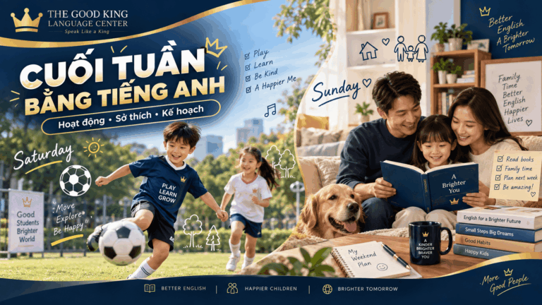 Cách nói về cuối tuần bằng tiếng Anh: Hoạt động, sở thích và kế hoạch