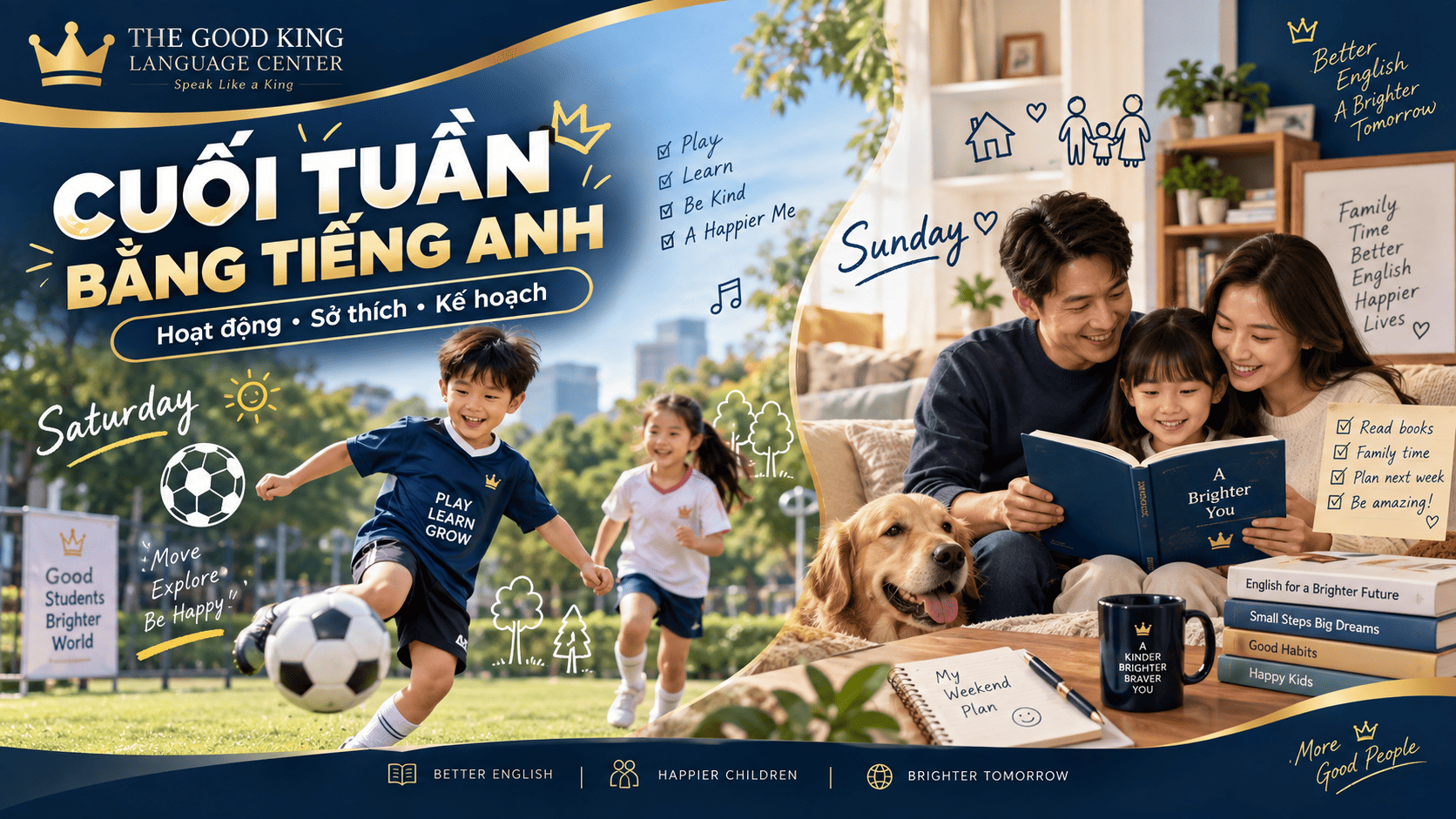 Cách nói về cuối tuần bằng tiếng Anh: Hoạt động, sở thích và kế hoạch