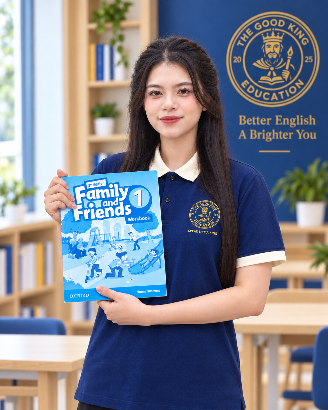 Cô Nguyễn Hải Linh - The Good King Language Center