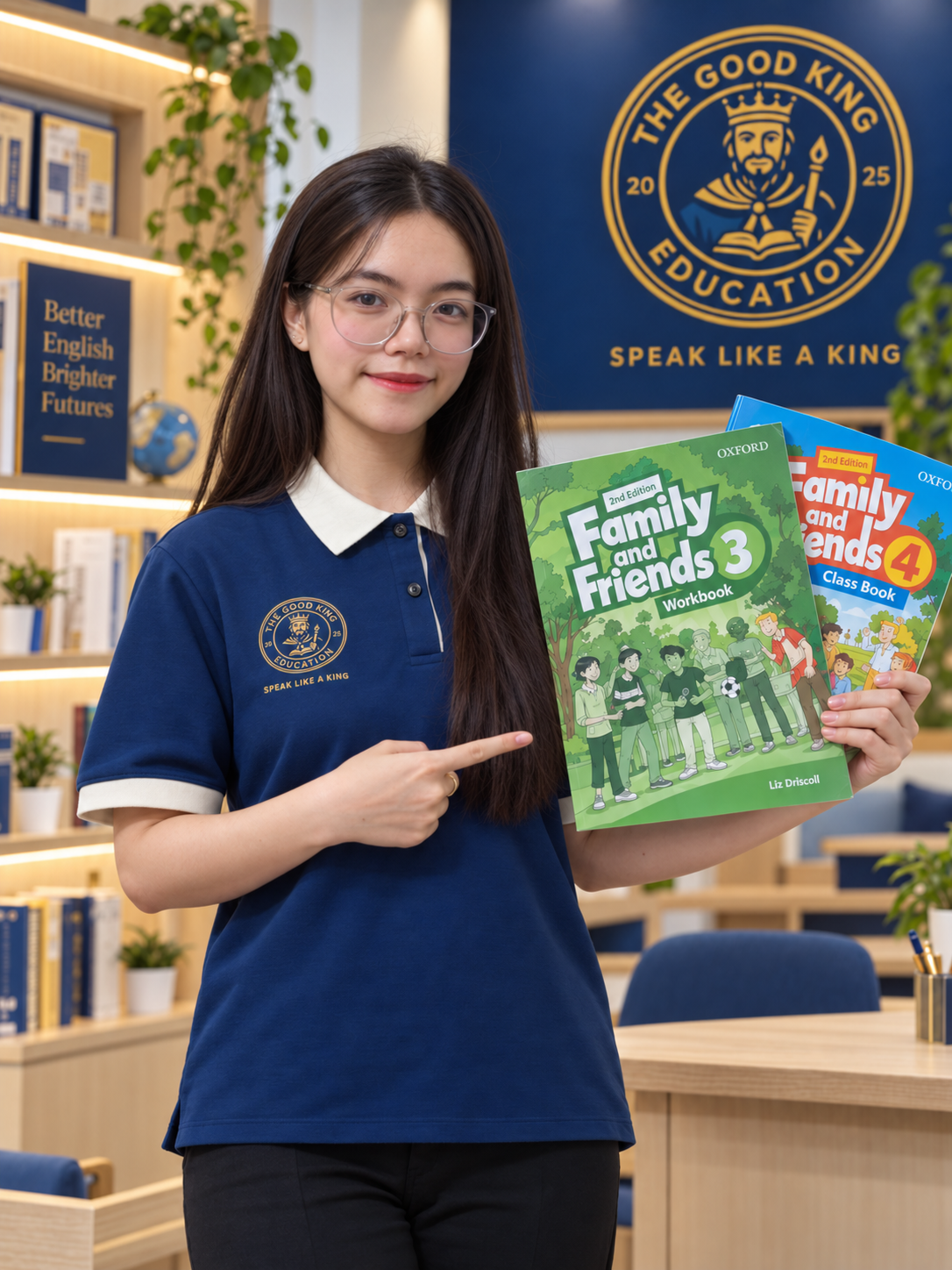Cô Nguyễn Hải Linh - The Good King Language Center