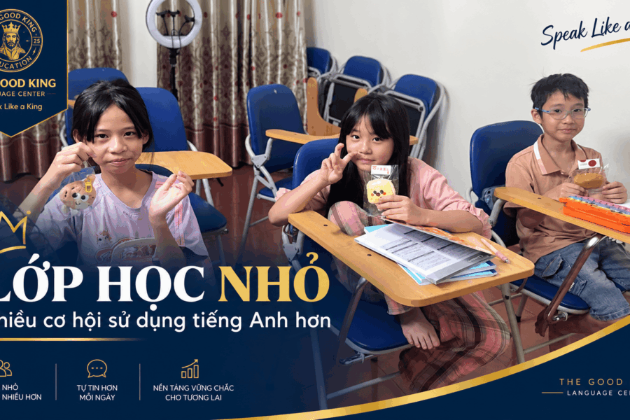 Từ bài tập đến phản xạ: Một lớp học nhỏ tại The Good King thực sự diễn ra như thế nào?