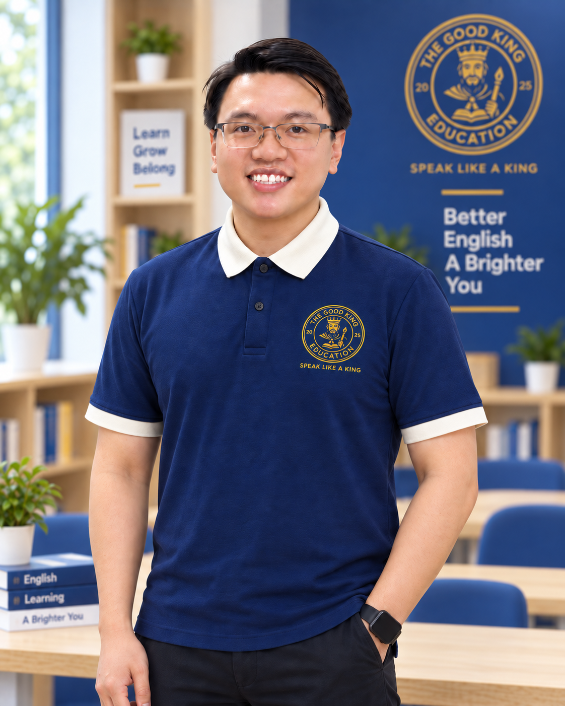 Thầy Nguyễn Minh Quân - The Good King Language Center