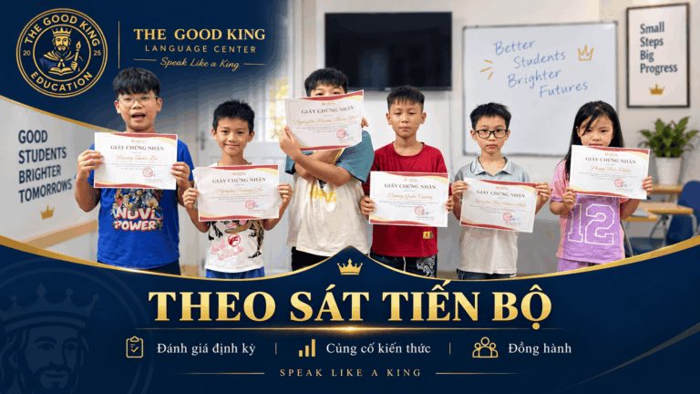 Vì sao sĩ số nhỏ giúp The Good King theo sát tiến bộ của học sinh?