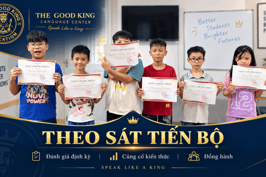 Vì sao sĩ số nhỏ giúp The Good King theo sát tiến bộ của học sinh?