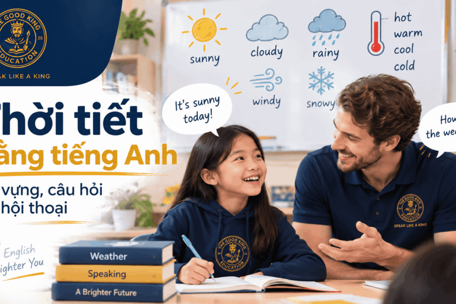 Cách nói về thời tiết bằng tiếng Anh: Hỏi, trả lời và trò chuyện tự nhiên