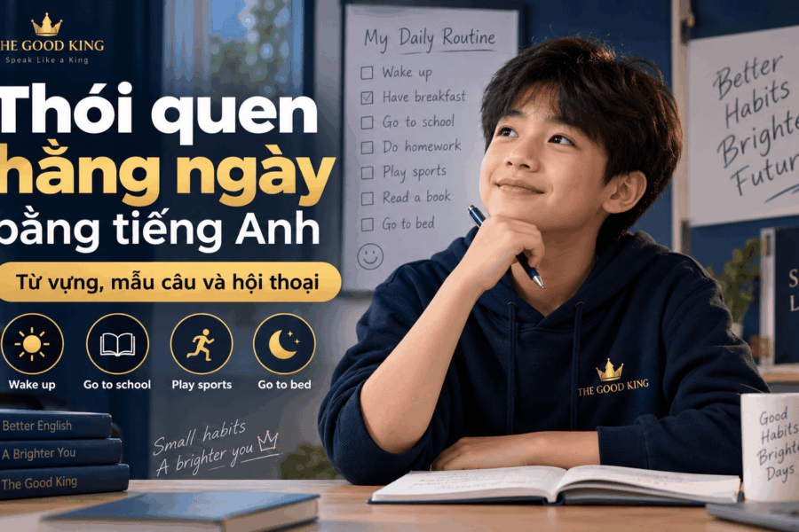 Cách nói về thói quen hằng ngày bằng tiếng Anh tự nhiên: Từ vựng, mẫu câu và hội thoại